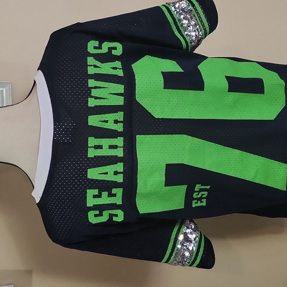 PINK Victoria's Secret Seattle Seahawks Jersey - Picture 10 of 15